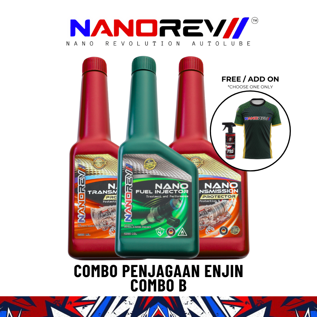 COMBO B FUEL SAVE & TRANSMISSION TREATMENT (Gearbox Treatment + Fuel Injector Cleaner)