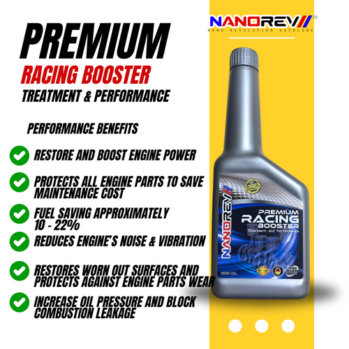 Combo C Fuel Save & Engine Performance (Fuel Injector Cleaner + Premium Racing Booster)